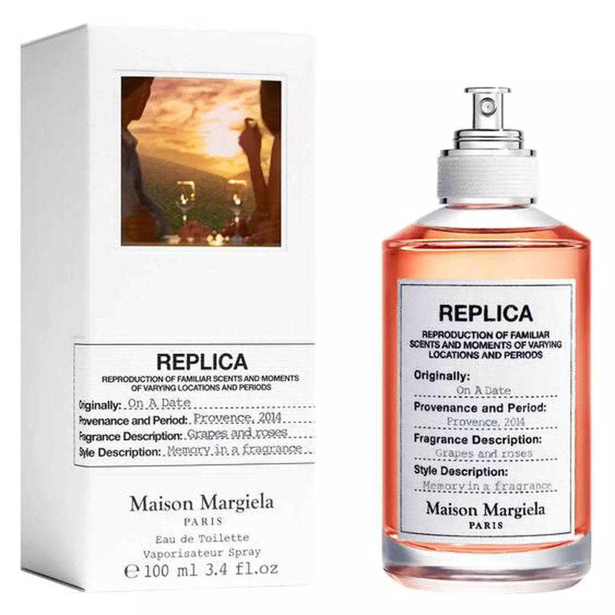 Maison Margiela REPLICA On A Date Eau de Toilette Spray 100ml / 3.4 oz Sealed Box