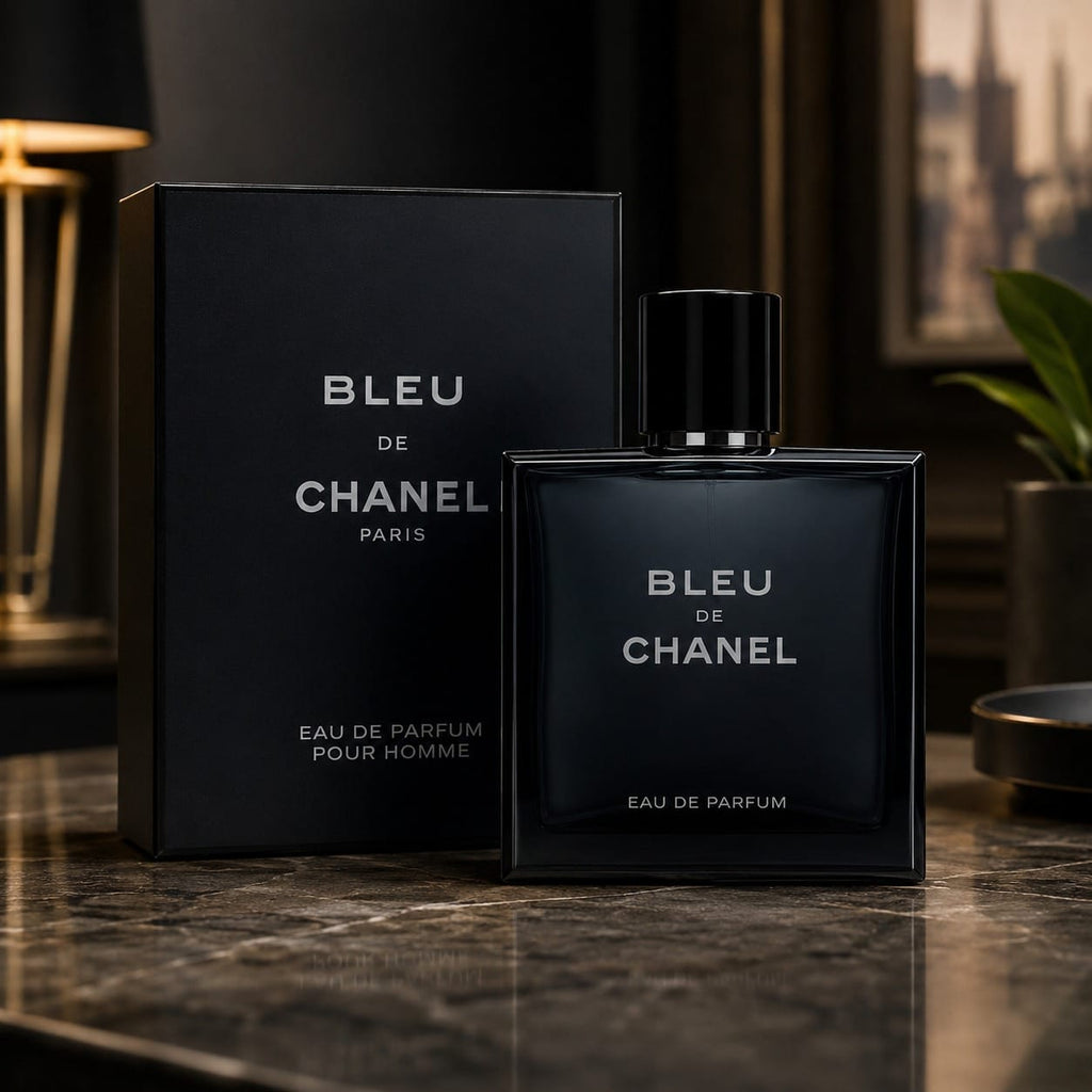 BLEU DE CHANEL Eau de Toilette for Men 3.4 oz / 100 ml Spray