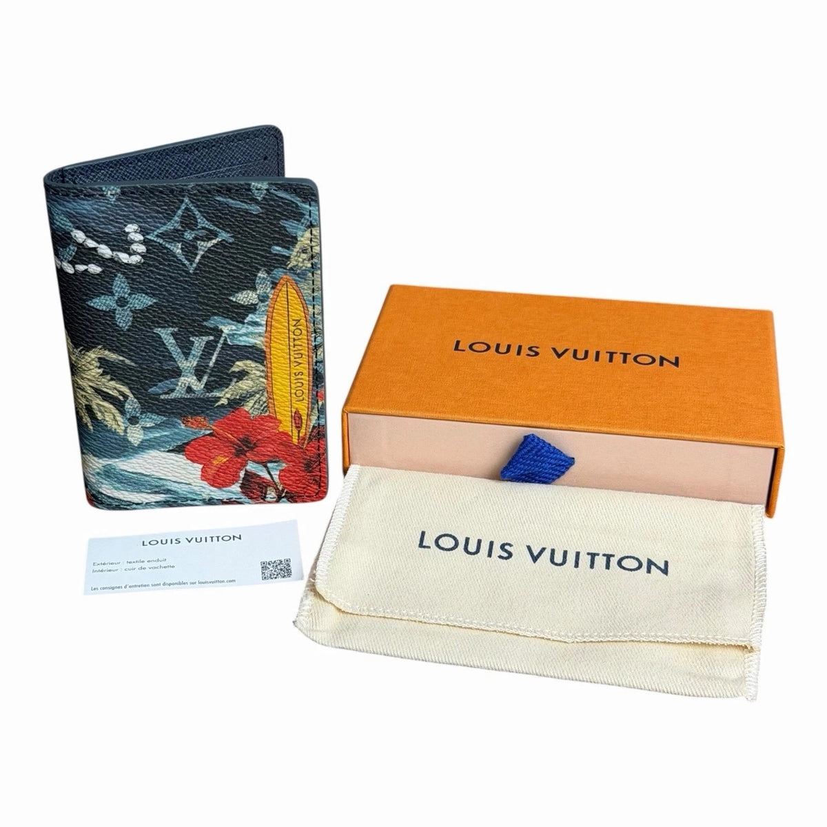 Louis Vuitton Monogram Watercolor Multicolor Pocket Organizer Wallet