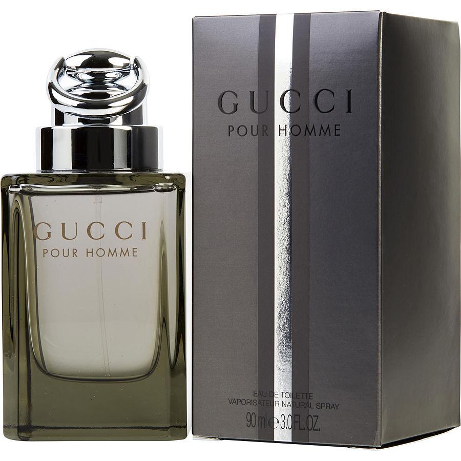 Gucci Pour Homme Eau de Toilette EDT Spray for Men 90ml / 3.0 oz with Box
