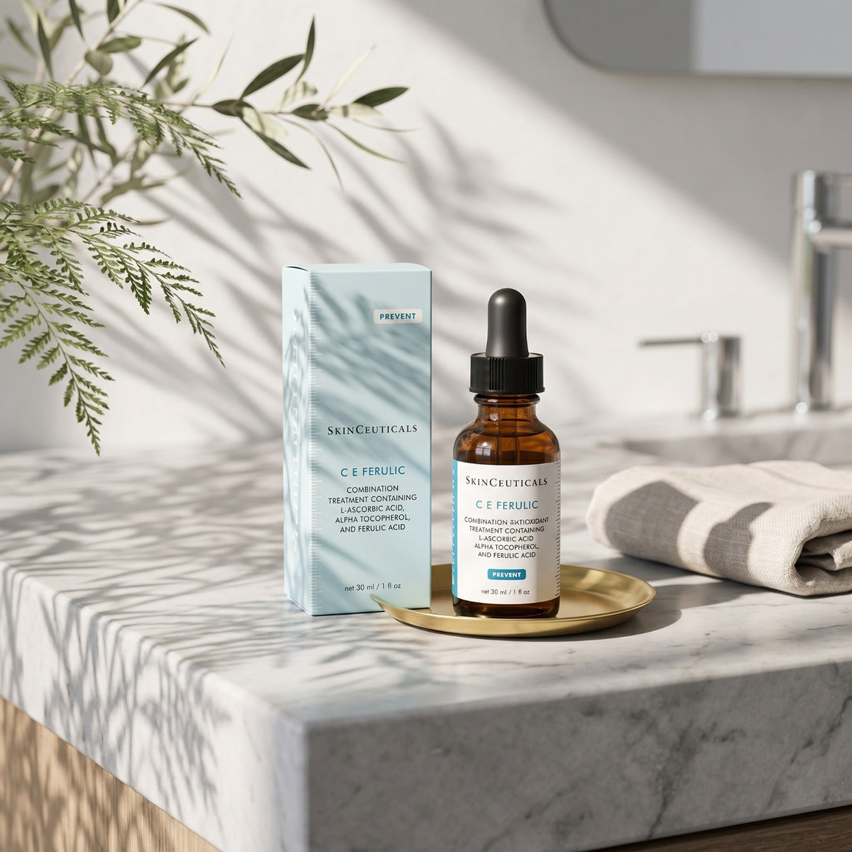 SkinCeuticals C E Ferulic Serum 15% Vitamin C 1 oz / 30 mL – Fresh, New