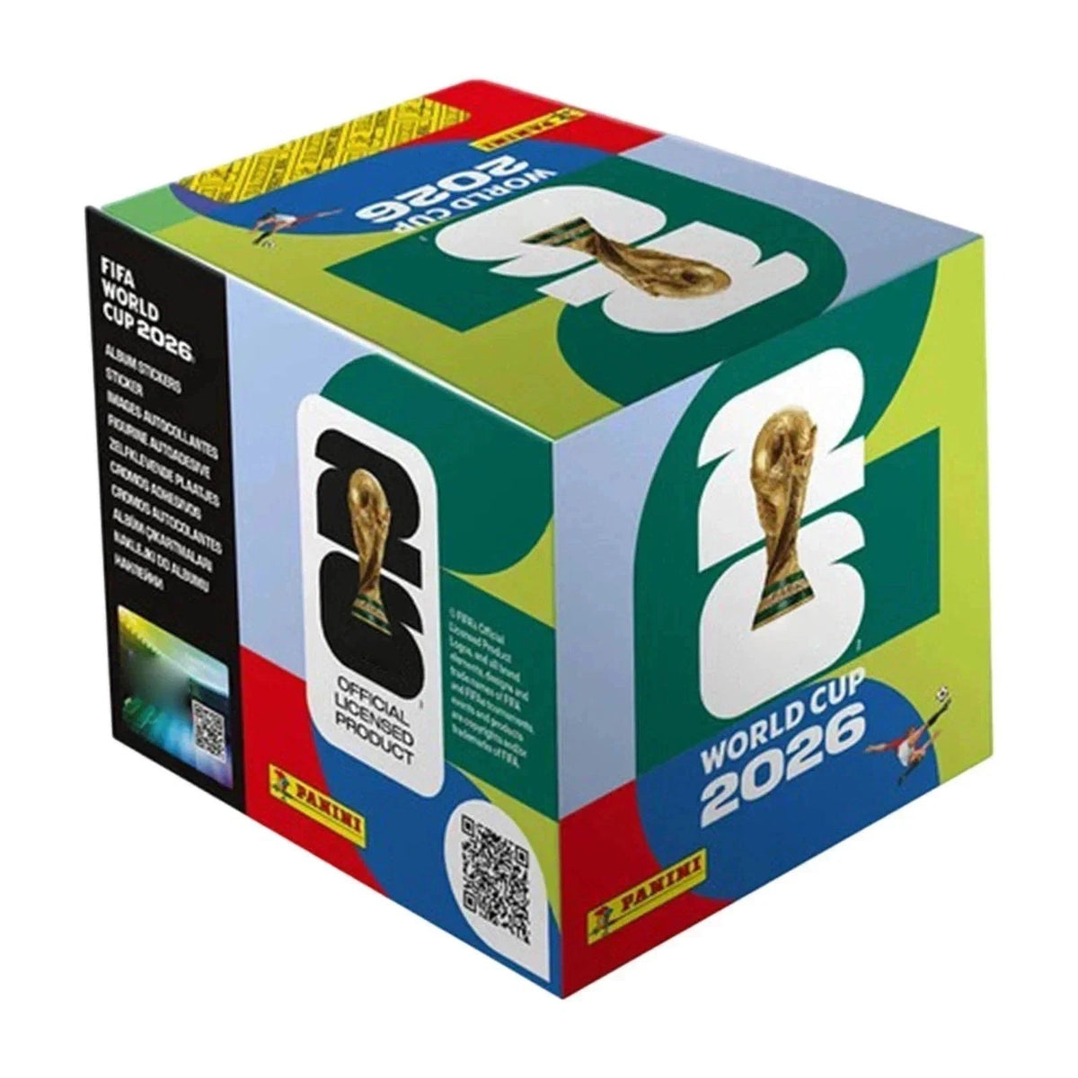Panini FIFA World Cup 2026 Adrenalyn XL Official Trading Cards – 50 Pack Box