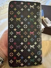 Louis Vuitton Multicolor Zippy Wallet M60275 Violet – Monogram Long Zip-Around Wallet