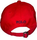 Polo Ralph Lauren Kids Red Baseball Cap/Hat Cotton Adjustable Ages 5/7 YRS NWT