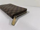 Louis Vuitton Damier Ebene Zippy Organizer Long Wallet – Brown Canvas – Unisex
