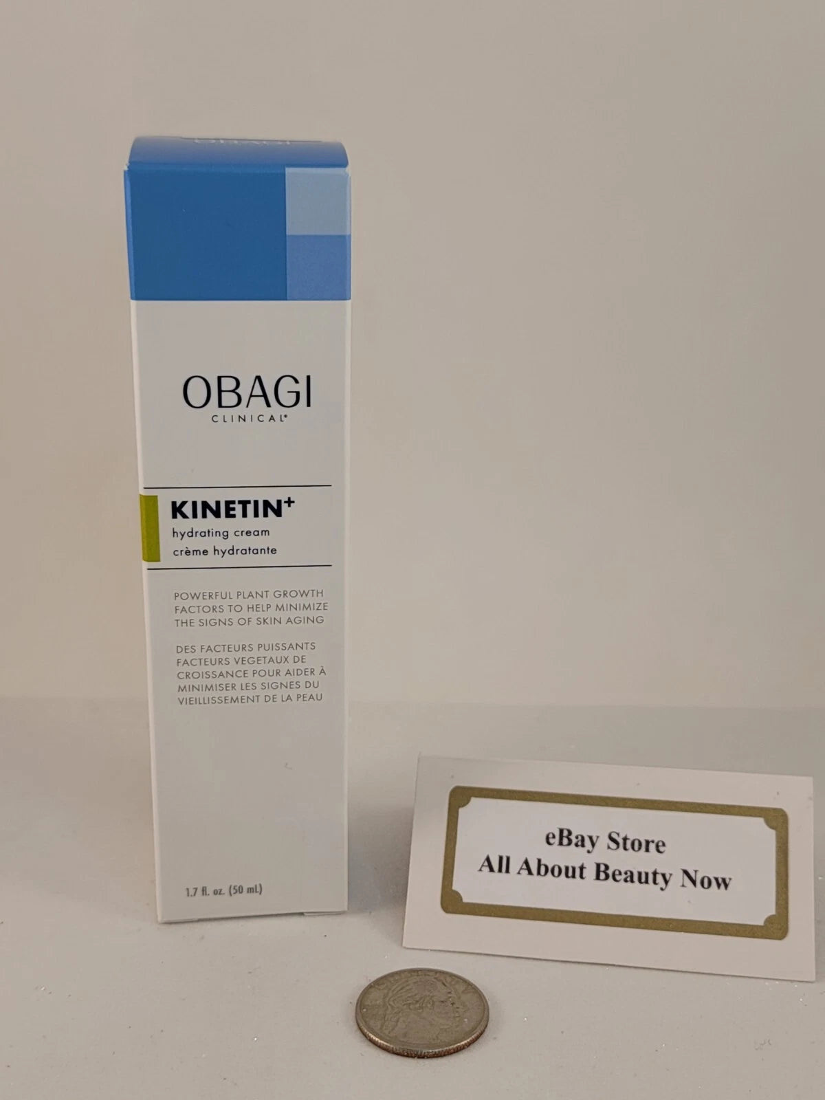 Obagi Clinical Kinetin+ Hydrating Cream 1.7 fl oz / 50 mL – Hydrating Facial Moisturizer