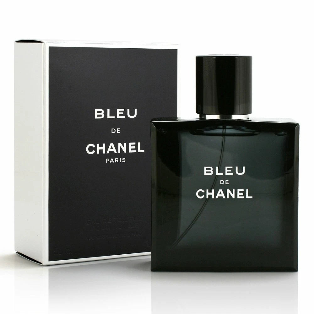 BLEU DE CHANEL Eau de Toilette for Men 3.4 oz / 100 ml Spray