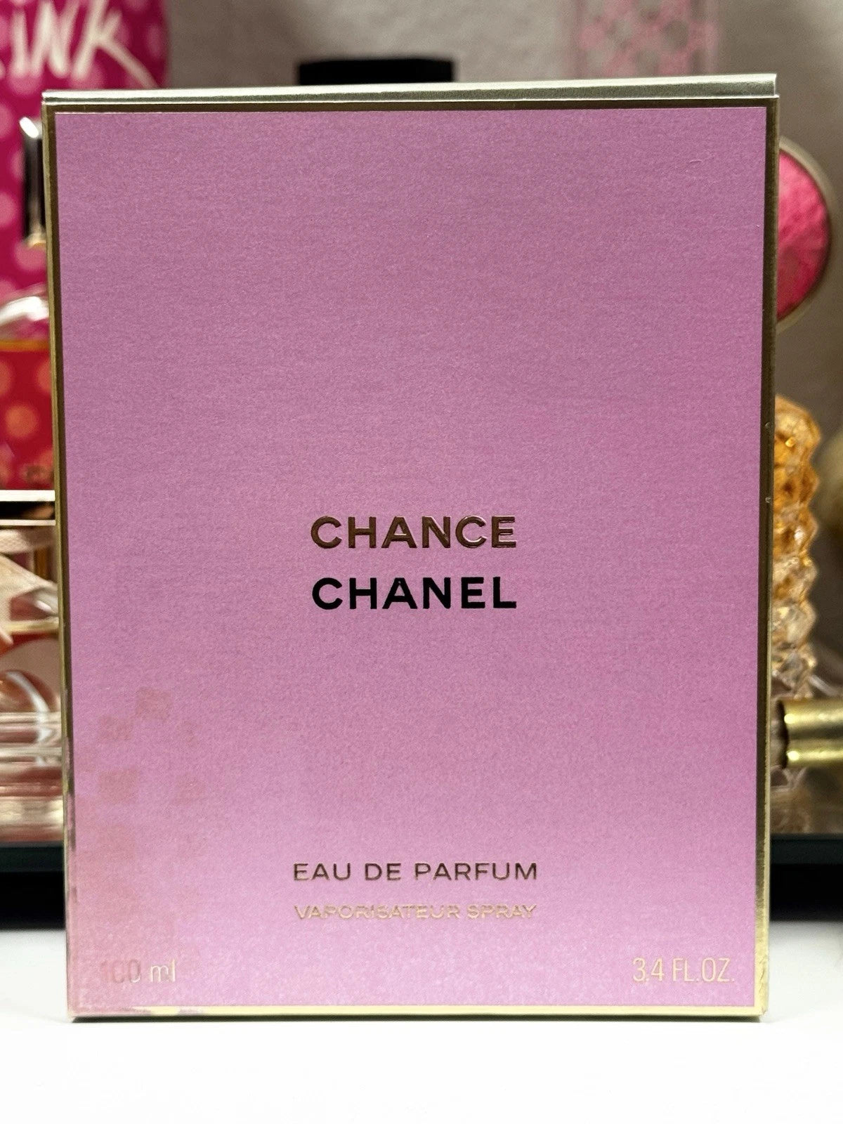 CHANEL Chance 3.4 oz Replacement Display Collector Decor Gift Box – READ