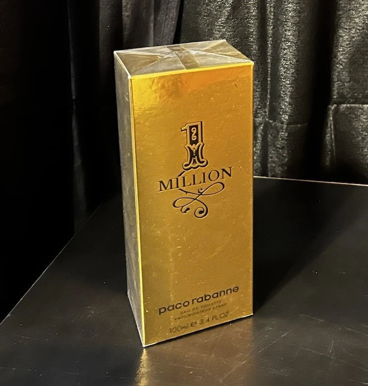 Paco Rabanne 1 Million Eau de Toilette Spray for Men 100ml 3.4 fl oz