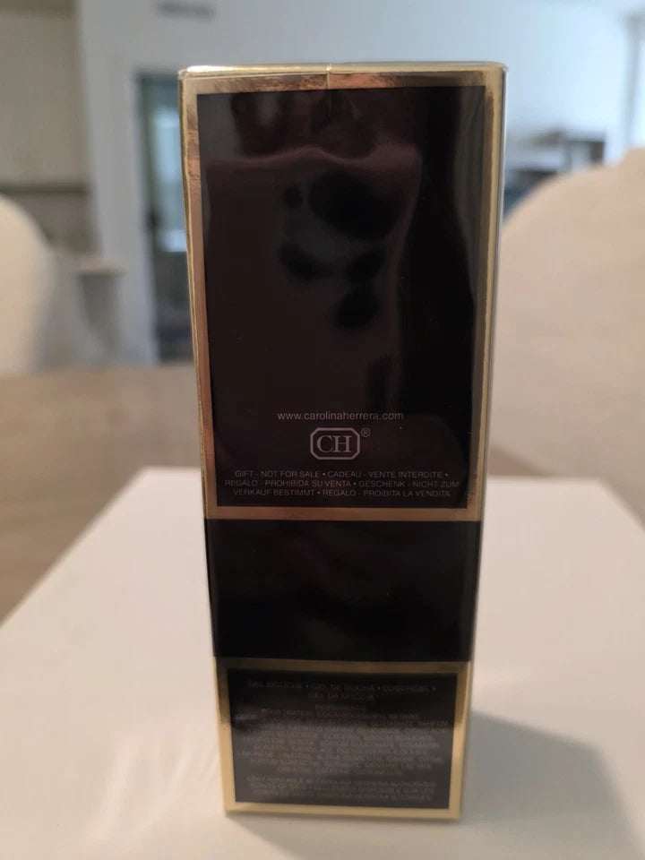 Carolina Herrera Bad Boy Shower Gel 3.4 oz / 100 ml NIB Sealed